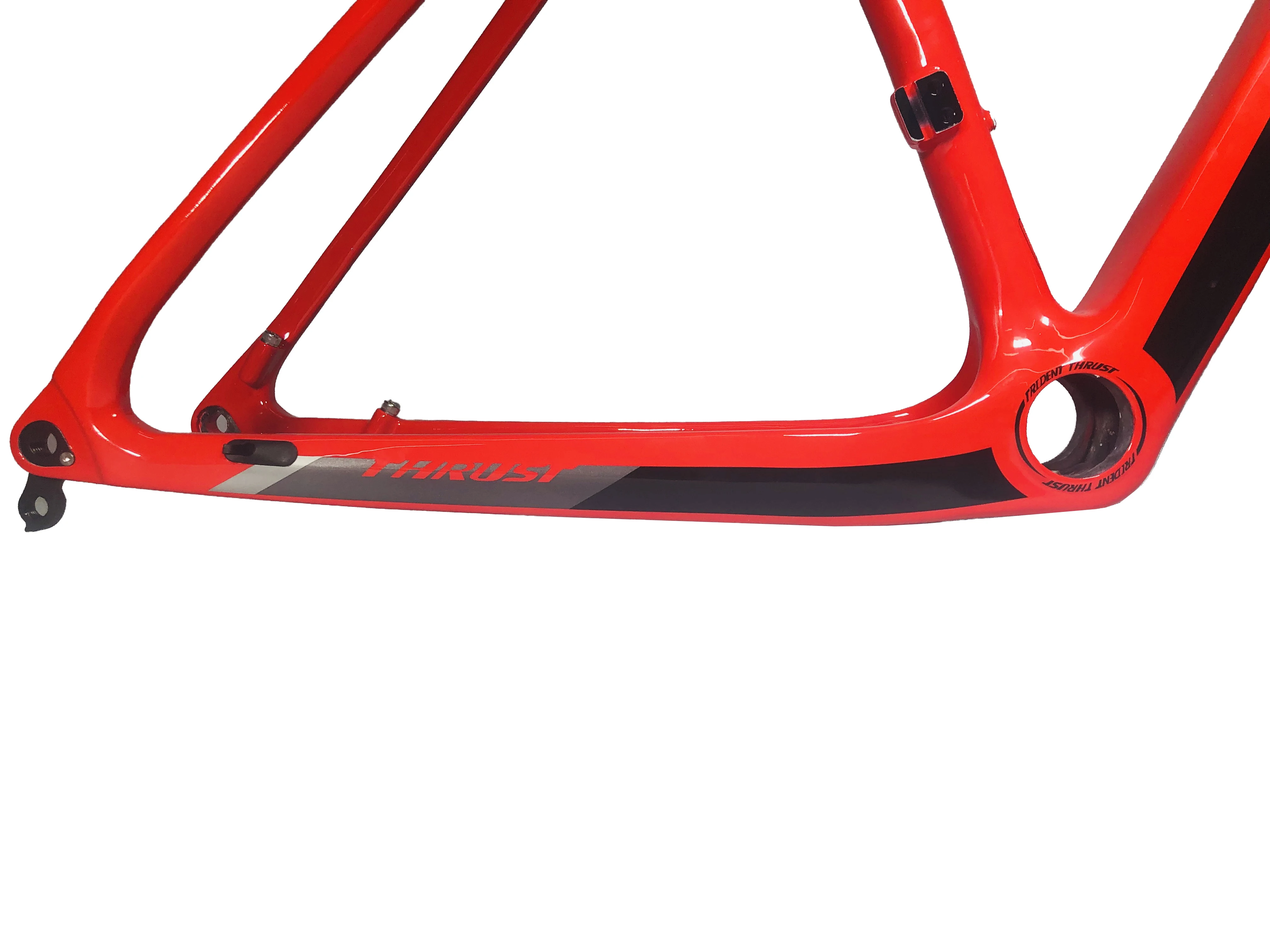 

2019 THRUST Free shipping T800 red BOOST outdoor mountain bicycle frame 148*12mm MTB bike frame UD 29er bicycle accessories