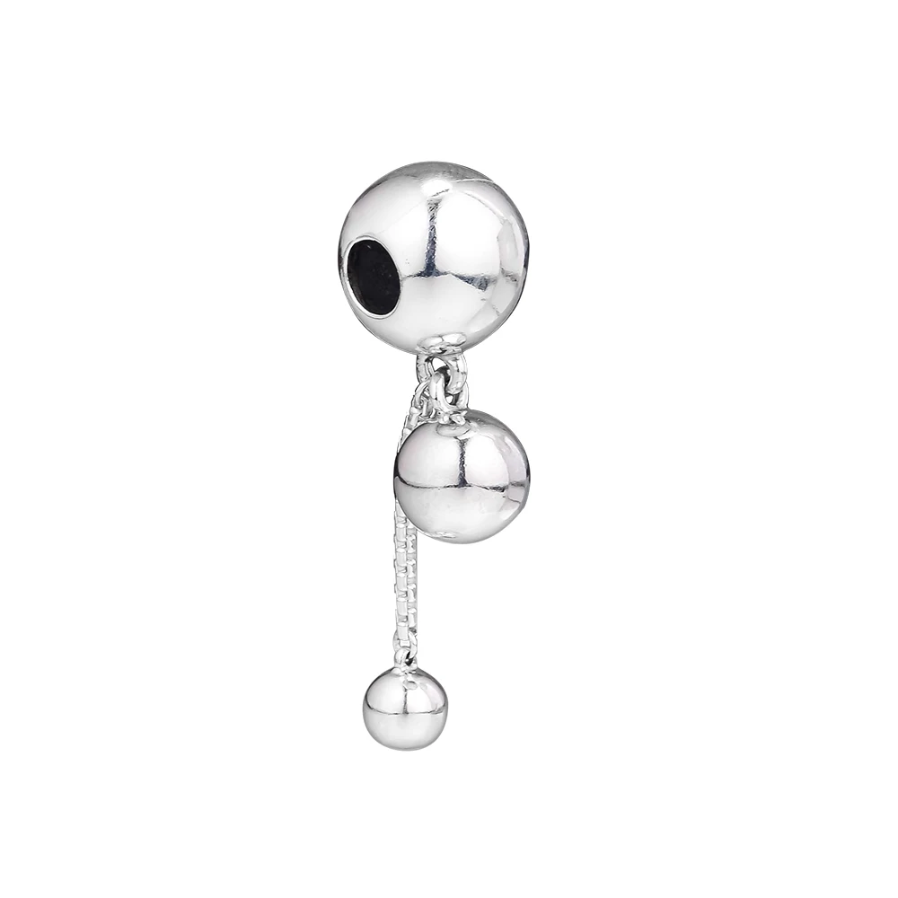 

Charms 925 Silver Original Fit Pandora Bracelets Sterling Silver String of Beads Charm Beads for diy Women Jewelry