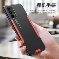 luxury phone case for oppo realme gt 5g 6 43 laser carving metal back cover realme gt neo shockproof protective shell find x3