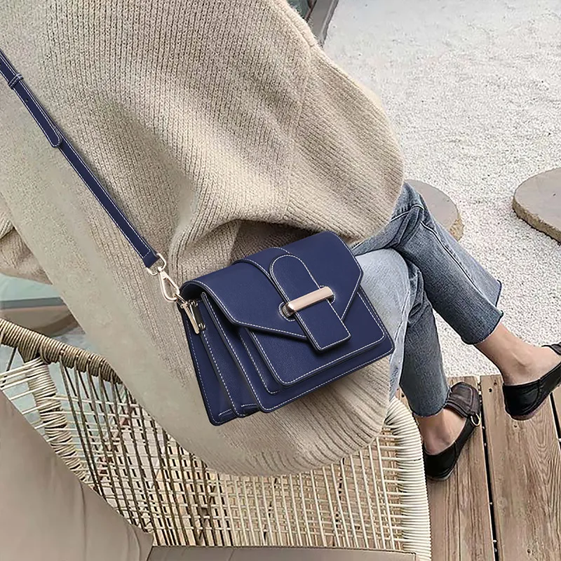 

Bag women's 2020 new stiletto bag hundred with leather fashion Sen one-shoulder bag tide ins women's bag tide fashionable purses