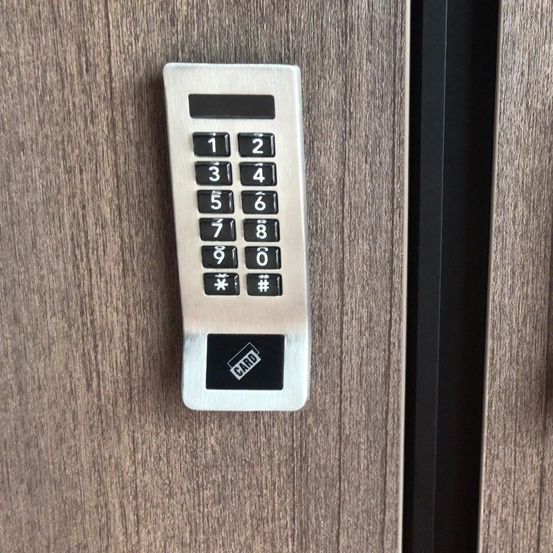 Цифровая электронная панель из нержавеющей стали с RFID и паролем|Электрический