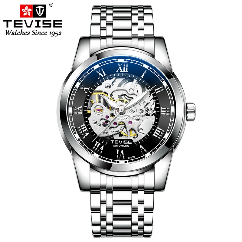 

Tevise Men's Watch Fashion Leisure Multifunctional Business Waterproof Automatic Mechanical Watch Men's Watch Stainless Steel