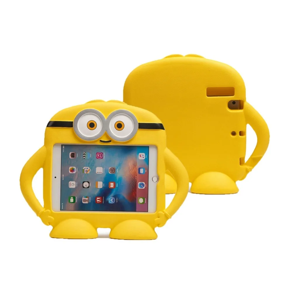 Для IPad Mini 5 силиконовый мультяшный EVA противоударный детский безопасный Чехол-подставка для IPad Mini 1 2 3 Mini 4 чехол для планшета+ ручка