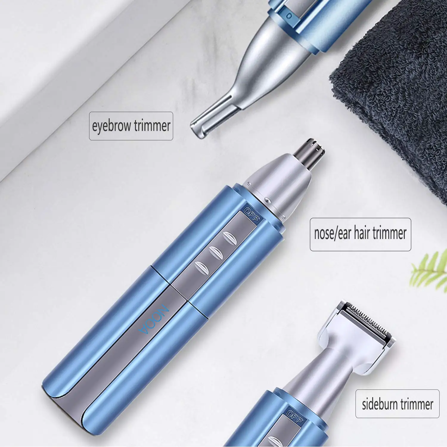 Триммер для носа и ушей 3 в 1 мужчин триммер удаления волос из машинка стрижки