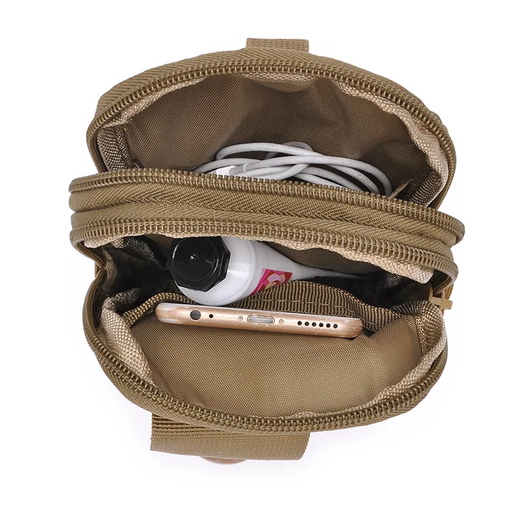 Черная Спортивная повседневная Тактическая Военная уличная поясная сумка для