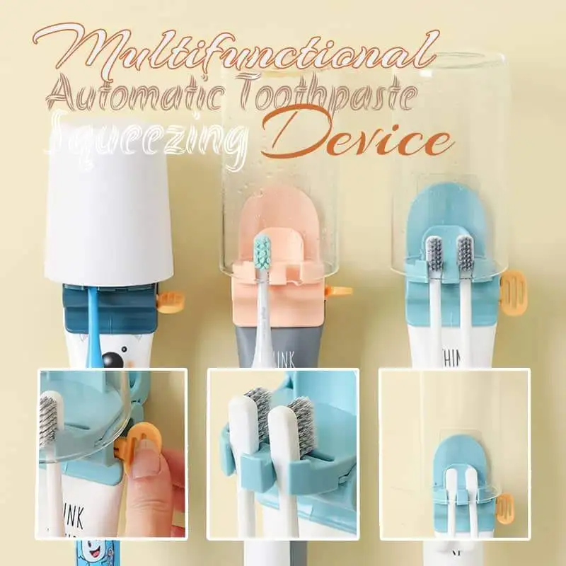 

Multifunctional Automatic Toothpaste Squeezing Device