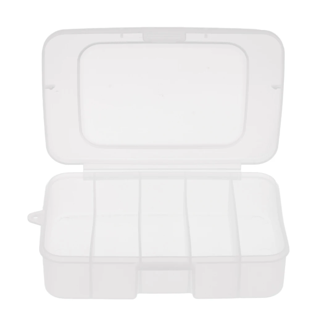 Чехол для рыболовных снастей прозрачный с 5 ячейками | Спорт и развлечения