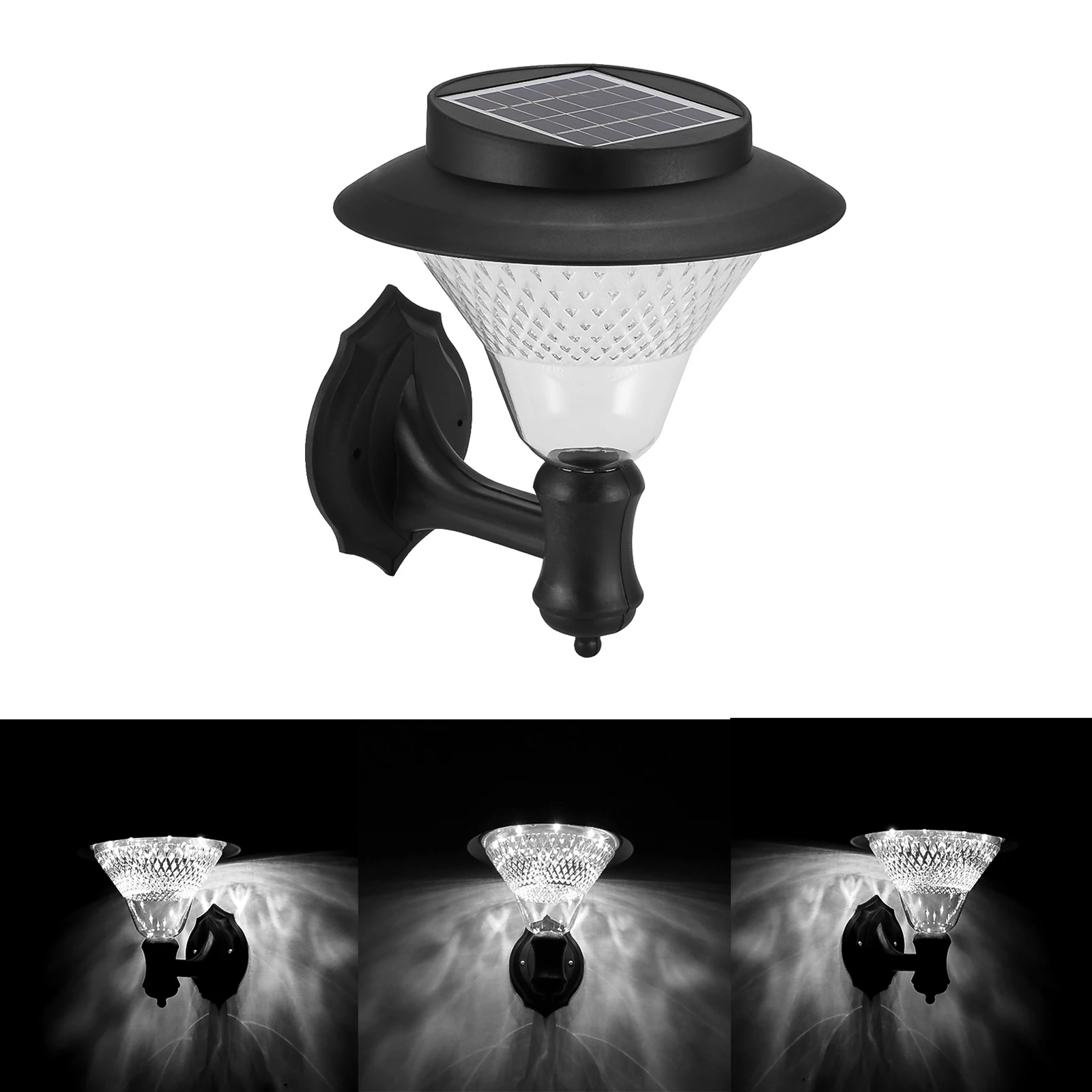 

Solar Palace Light LED Wall Light White Path Way Landscape Lighting Wall Light Outdoor Wall Light Garden Garden Light