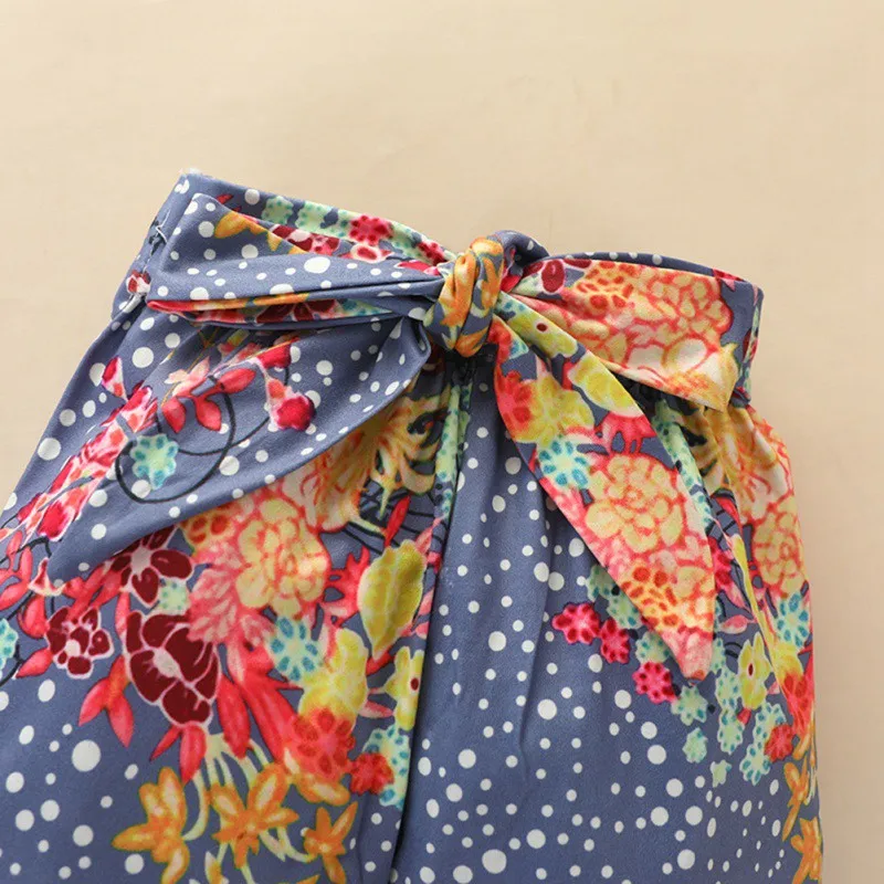

Baby Girl Clothes Set 3Pcs Infant Ruffled Long-sleeved Romper Floral Trousers Headband Casual Outfits Baby Outfits Set Jumpsuit