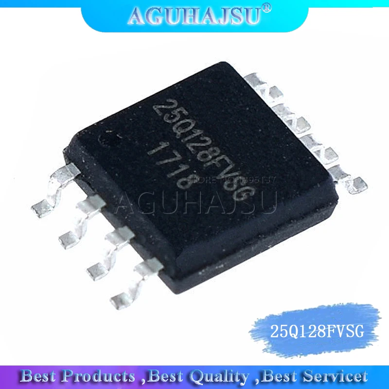 2PCS W25Q128FVSG SOP8 25Q128FVSG SOP 25Q128 W25Q128FVSSIG W25Q128 SMD new and original IC | Электронные компоненты и