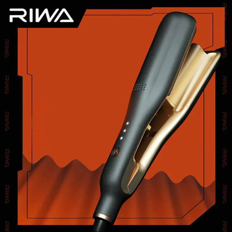 

Riwa Corrugation for Hair Curler for Curling Mini Hair Iron Straightener Soft Curlers Magic Curler Loop Styler Modeler