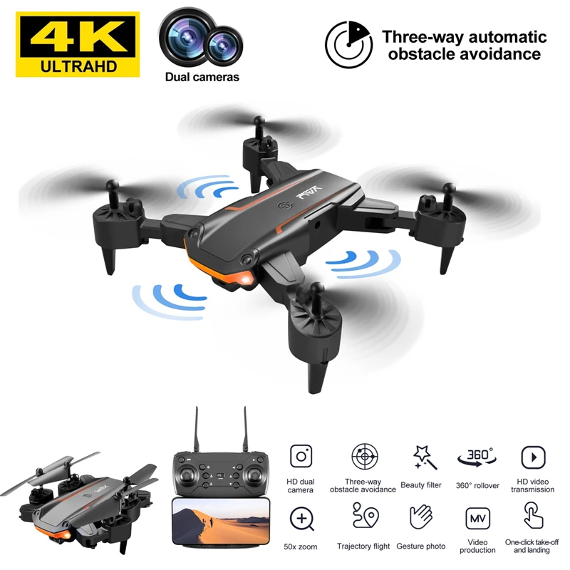 

Квадрокоптер KY603 PRO складной с HD-камерой 4K, Wi-Fi, FPV