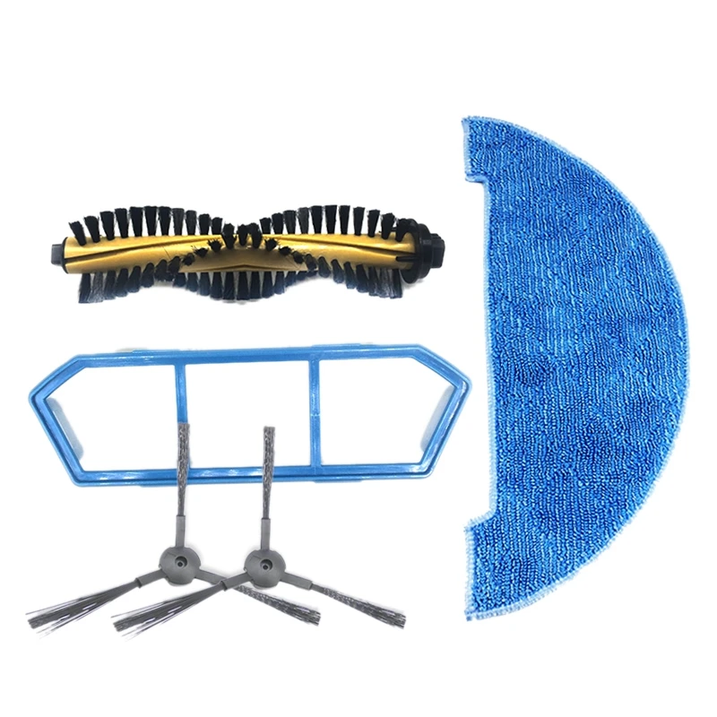 1 комплект Запчасти для робота пылесоса тканевая Швабра + основная щетка фильтр