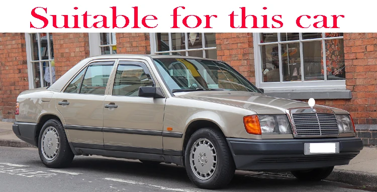 Для Mercedes-Benz W124 пластиковый внешний козырек вентиляционные Шторы окно Защита от солнца и дождя дефлектор 10 комплектов