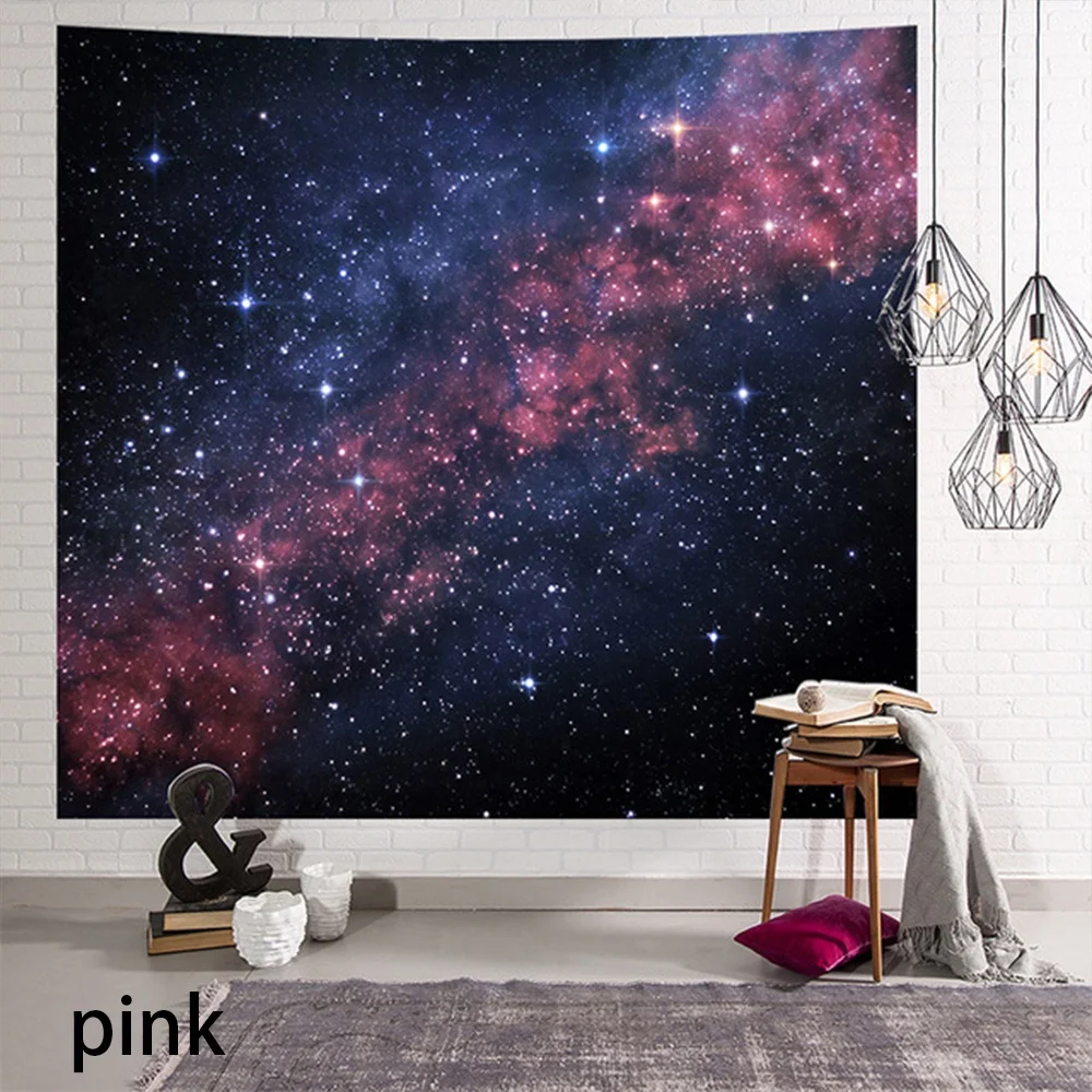Planets Tapestry Outer Space Galaxy Universe Printed Tapestries Wall Hanging Mural for Bedroom Living Room Dorm Home Decoration | Дом и сад