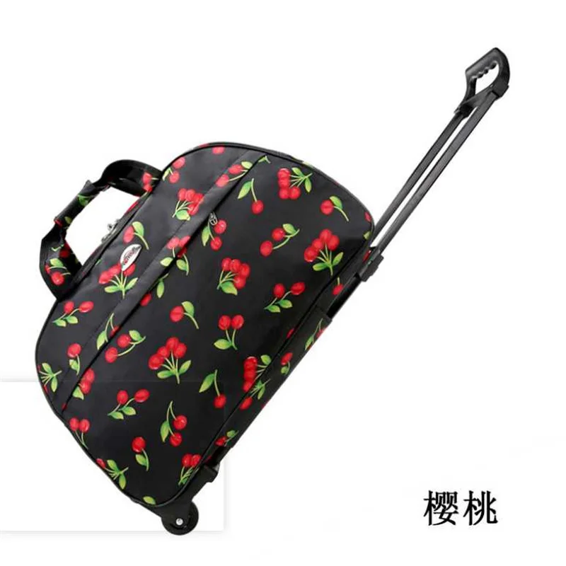 Travel Luggage Bags Wheeled Duffle Trolley Rolling Suitcase Women Men Traveler Large Capacit Carry On Short-Distance Accessories