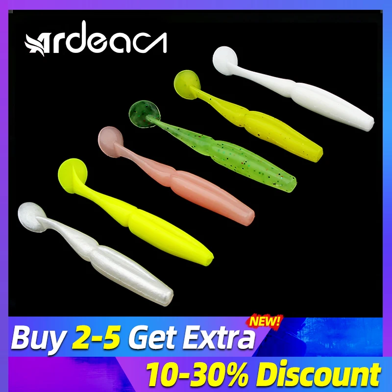 Ardea Мягкая силиконовая приманка рыболовные приманки наживки 4 шт./лот|Наживки для