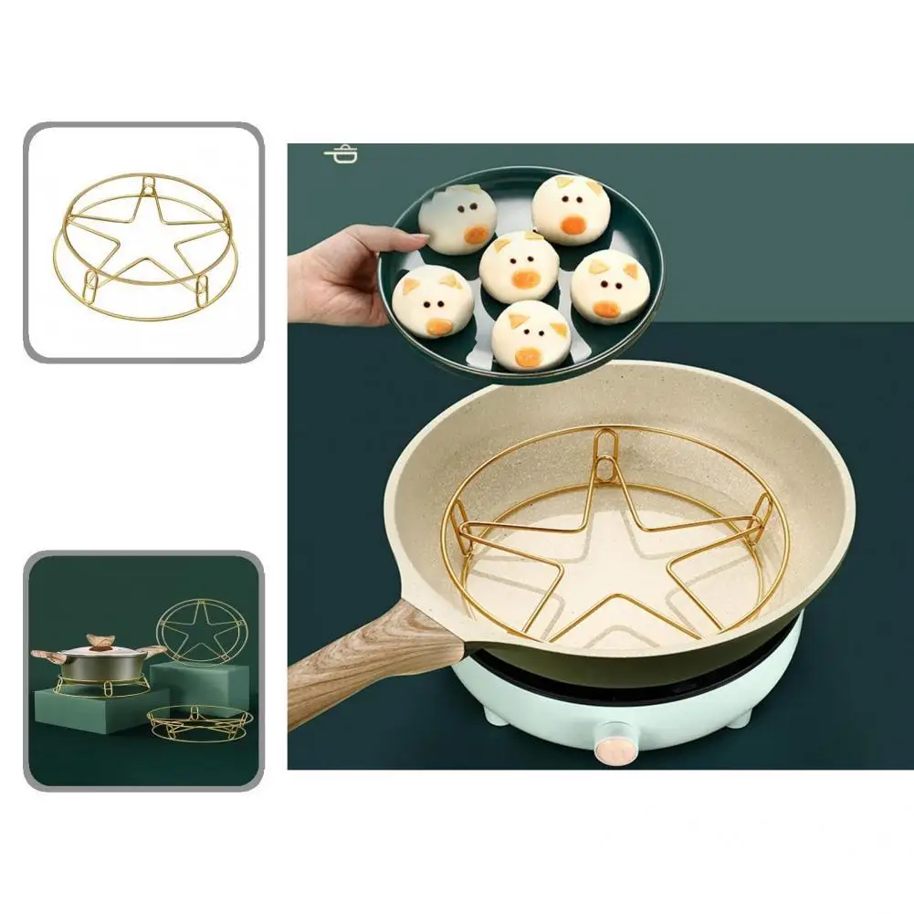 

Convenient Pot Holding Rack Durable Reusable Waterproof No Burr Pot Holder Pot Rack Pot Tray