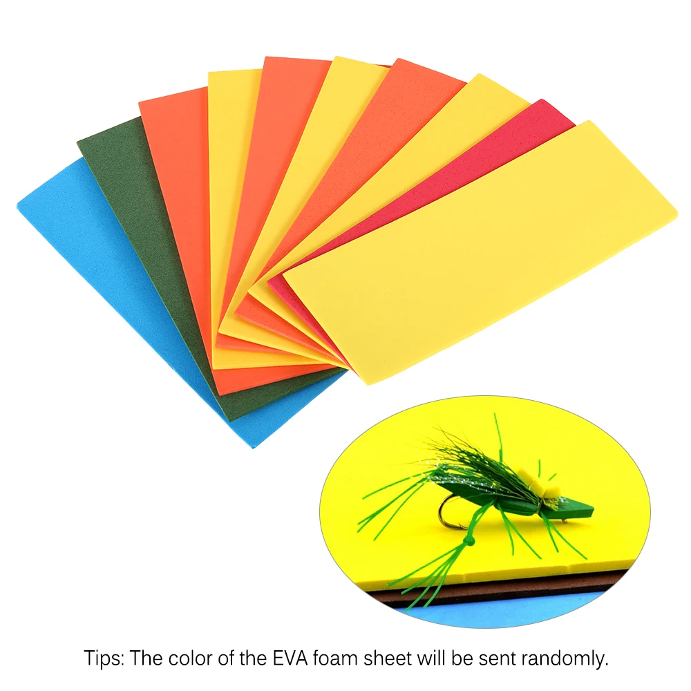 10 шт. 2 мм EVA пенопластовый лист для вязания мушек материал мушек|Коробки