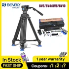 Штатив для камеры benro BV6BV4BV8BV10, регулируемый амортизирующий гидравлический Профессиональный Трипод для фотосъемки PTZ