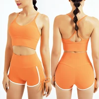 2021new 2 piece set workout clothes for women sports bra and pants set sports wear for women gym clothing athletic yoga set