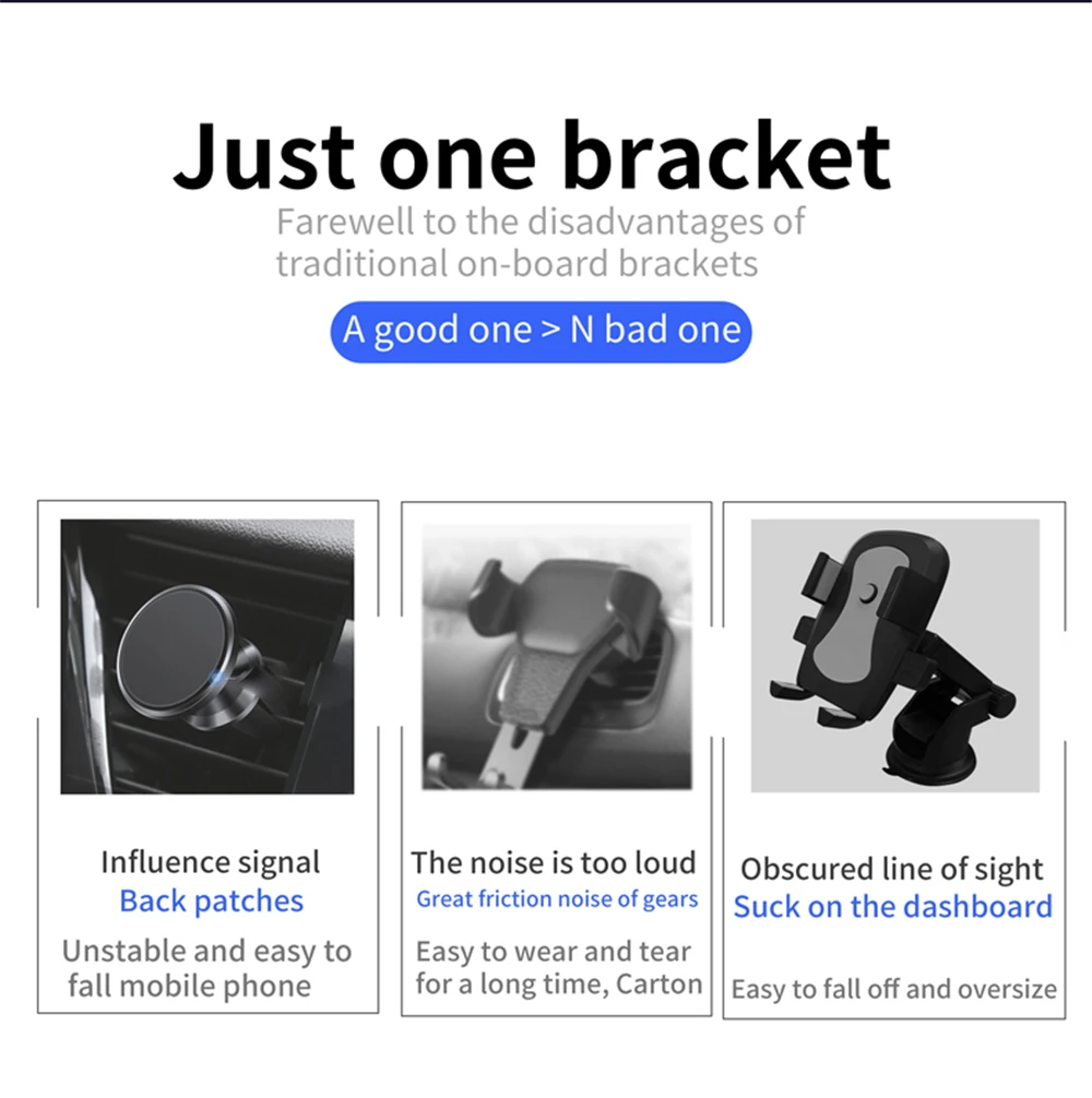 Последние идеи Автомобильный держатель для телефона Air Vent крепление стенд