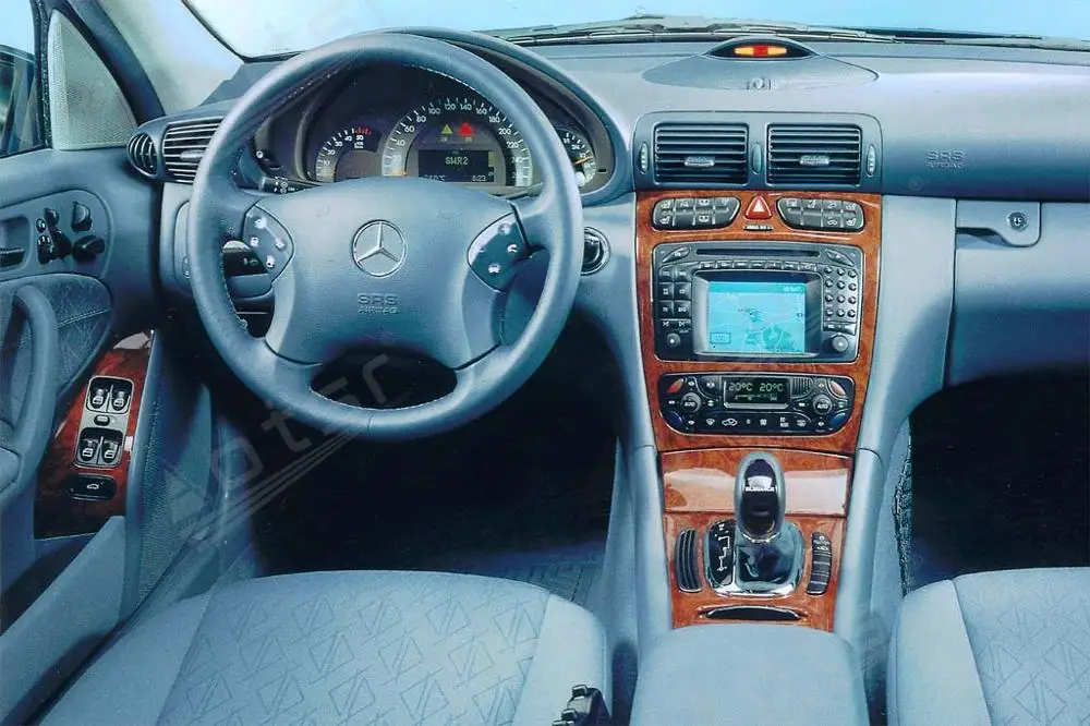 Автомобильный GPS-навигатор для Mercedes-Benz W163/CLK W209 2002 + Android 10 128 ГБ автомобильный