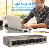 8 port gigabit network switch 101001000mbps gigabit ethernet network switch lan hub ethernet smart switcher