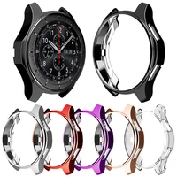 soft tpu protective cover for samsung galaxy watch 3 4 classic case 42mm 46mm 41mm 45mm bumper lightweight frame accessories