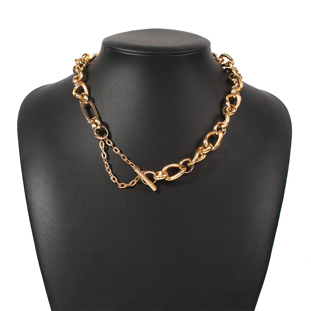 

Necklace Fashion Accessories Punk Hip-hop Alloy Necklace Female Chain Ot Clavicle Chain Halloween Aesthetic Chain Jewelry