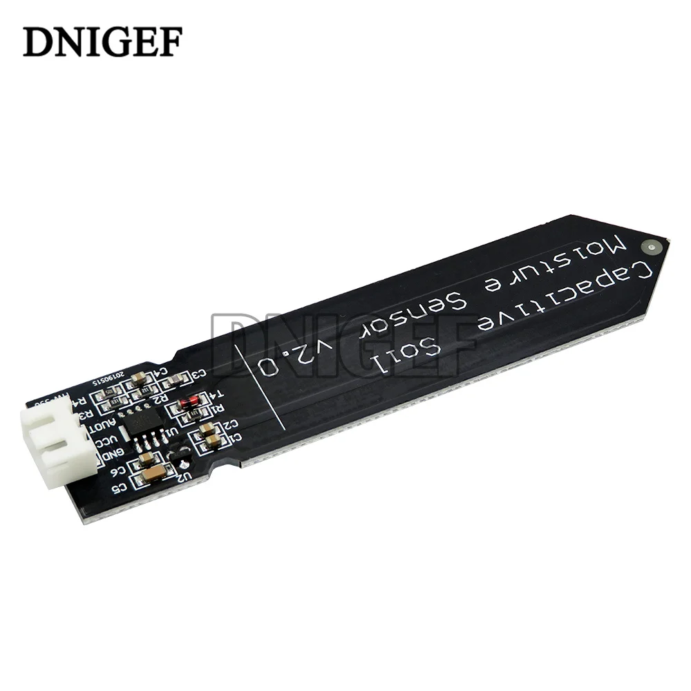 Модуль датчика влажности почвы 3 ~ 5 В емкостный устойчивый к коррозии провод