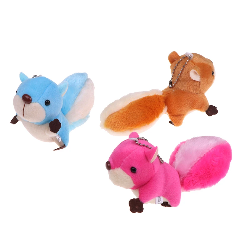 1 шт. Новое поступление плюшевая игрушка новая кукла мягкая подвеска в виде белки