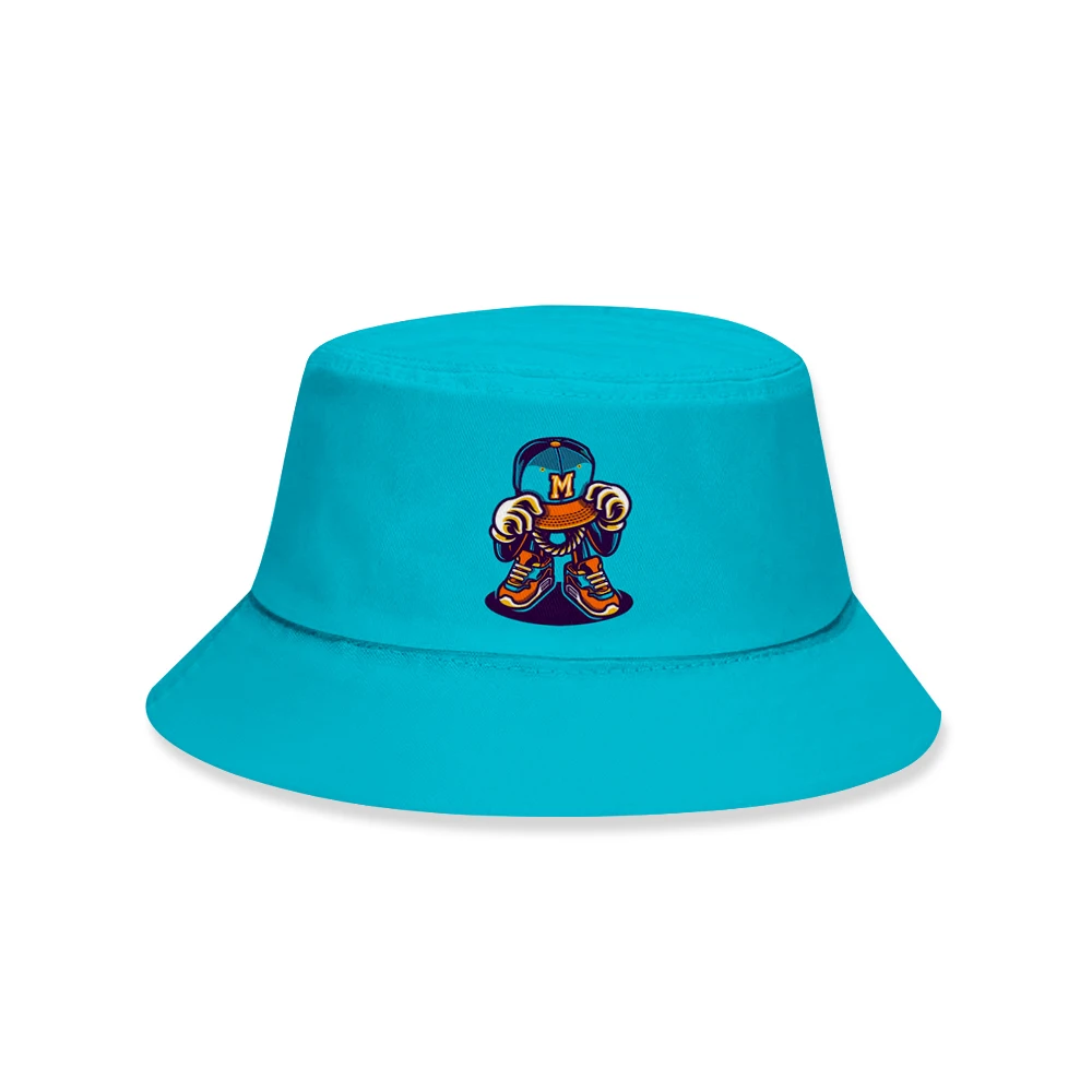 

Japanese Comics 3D Print Bucket Hats Basin Cap Women / Man Summer Wind Protection Sun Protection Unisex Bucket Hats