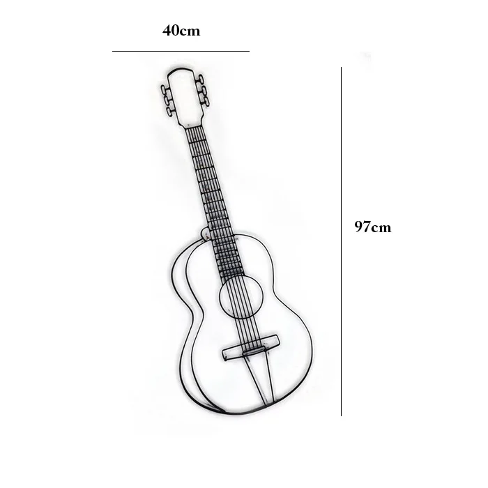 

Guitar Metal Wall Table