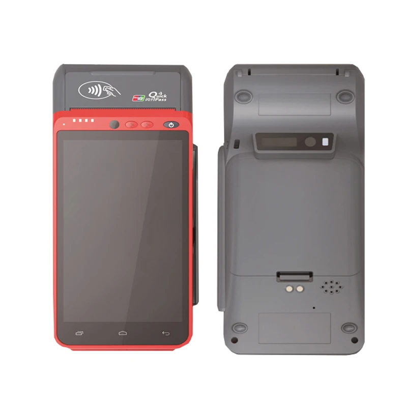 Портативный терминал Android Pos System с 5 "сенсорным экраном 4G WIFI NFC Встроенный