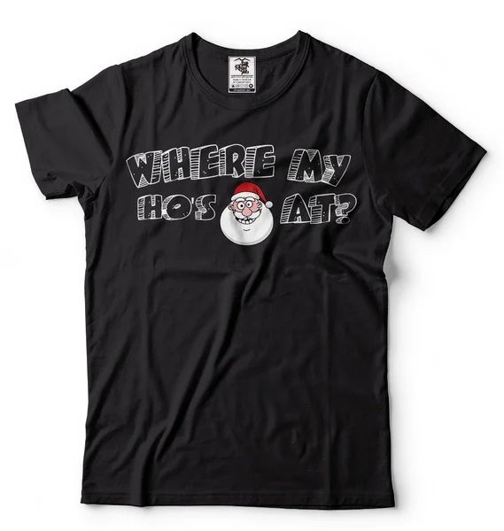 

Funny Christmas Shirt Gift for Christmas Santa t-shirt Ho T-shirt