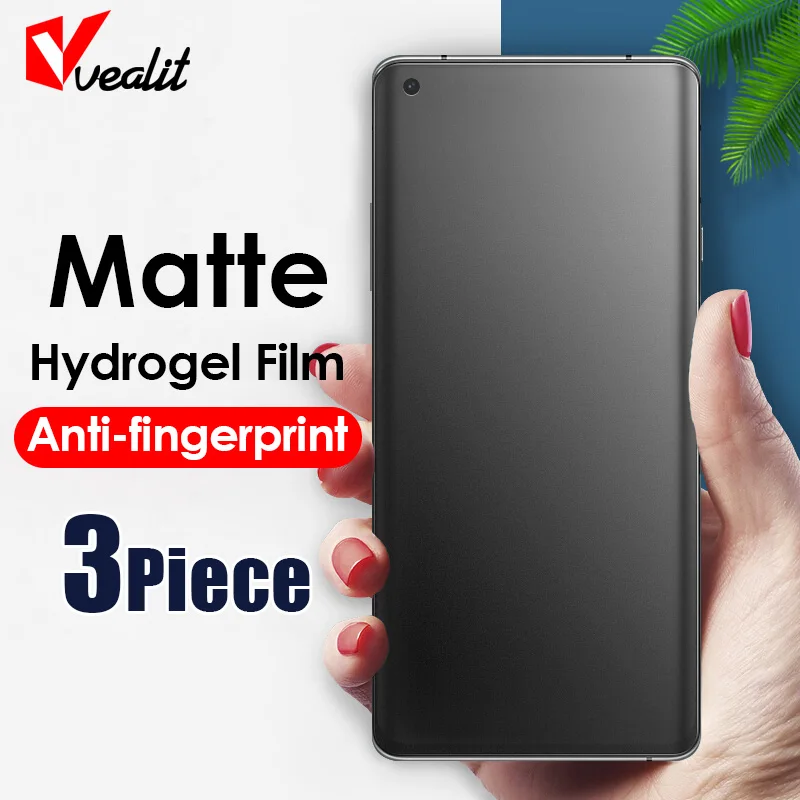 1-3pcs No fingerprint Matte Screen Protector for OnePlus 9 9R 8 8T 7T 7 6T 6 Pro Nord N200 N10 N100 CE Hydrogel Film no Glass | Мобильные