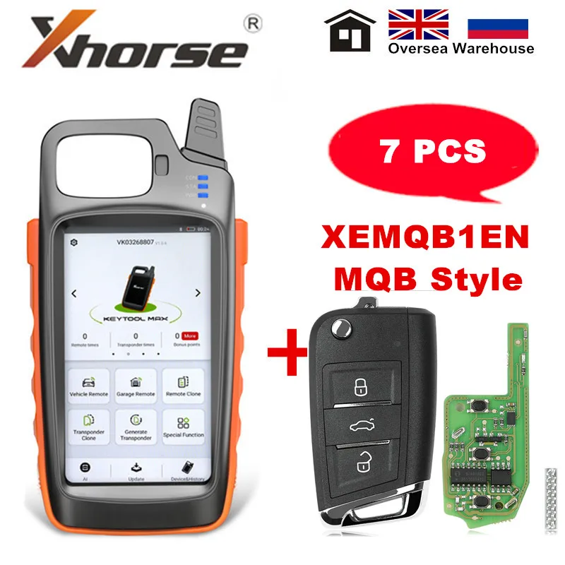 Xhorse VVDI ключ инструмент Макс пульт дистанционного управления и чип генератор с 7