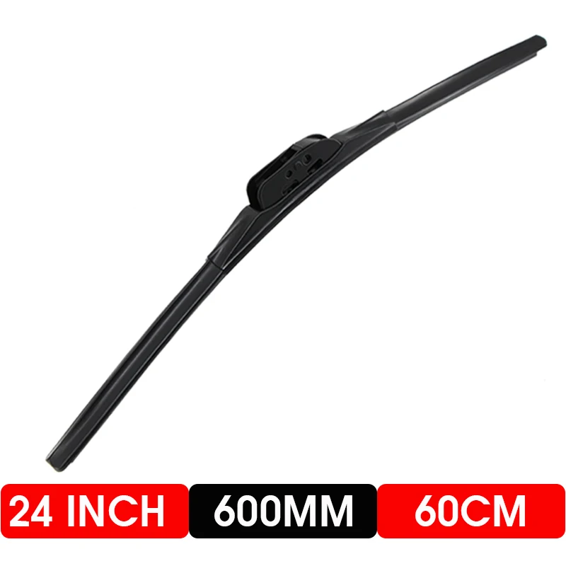 Зимняя снежная щетка стеклоочистителя автомобиля U-образный крючок из натурального каучука, стеклоочиститель для лобового стекла 14 