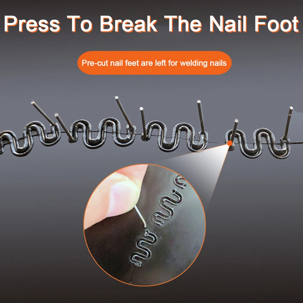 

Car Bumper Repair Hot Stapler Temperature Welding Machine Bodywork Fender Fairing With 4 Types 200 Hot Wave Flat Staples