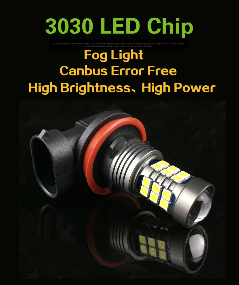 2x Canbus H8 H10 H11 PSX24W 9006 HB4 H16 авто светодиодный противотуманные фонари для Фольксваген Touareg Passat B7 Jetta Golf 6 7 54