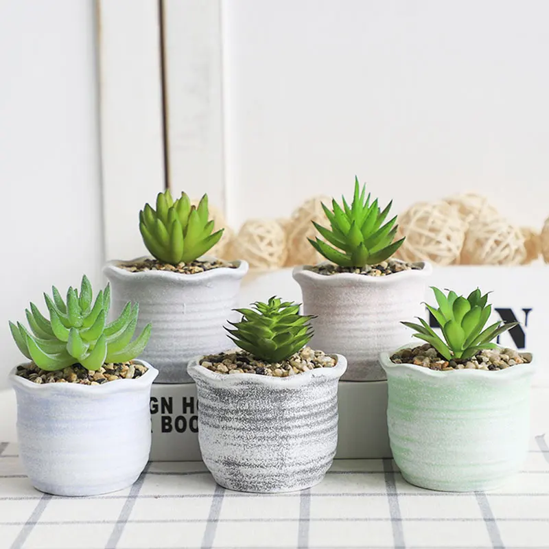

Home Garden Korean Ins Cute Matte Ceramic Succulent Lace Flower Pot Creative Handmade Desktop Green Plant Balcony Flowerpot
