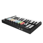 Портативная MIDI-клавиатура WORLDE Orca mini25, 25 клавиш, с 16 RGB-подсветкой, триггерные подушки, 8 назначаемых кнопок управления