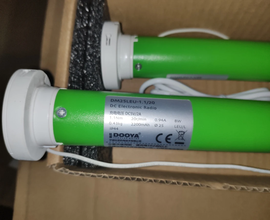 Высококачественный оригинальный глухой двигатель Dooya DM25TE/DM25LE трубчатый умный