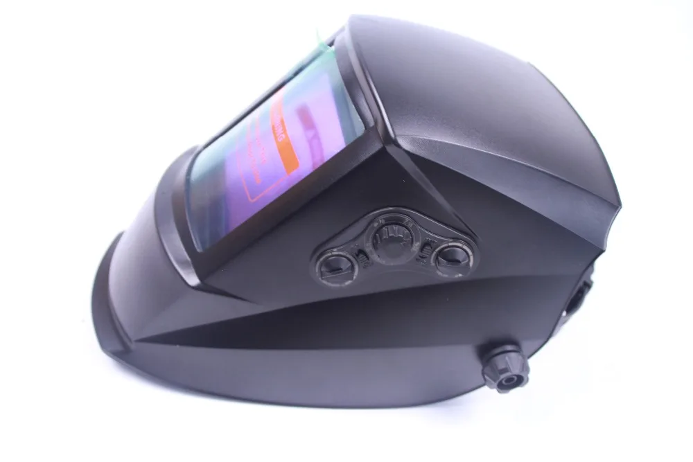 Hot sale Auto darkening welding helmet/welding mask/MIG MAG TIG(original black striae) /4 arc sensor fast shipping | Инструменты