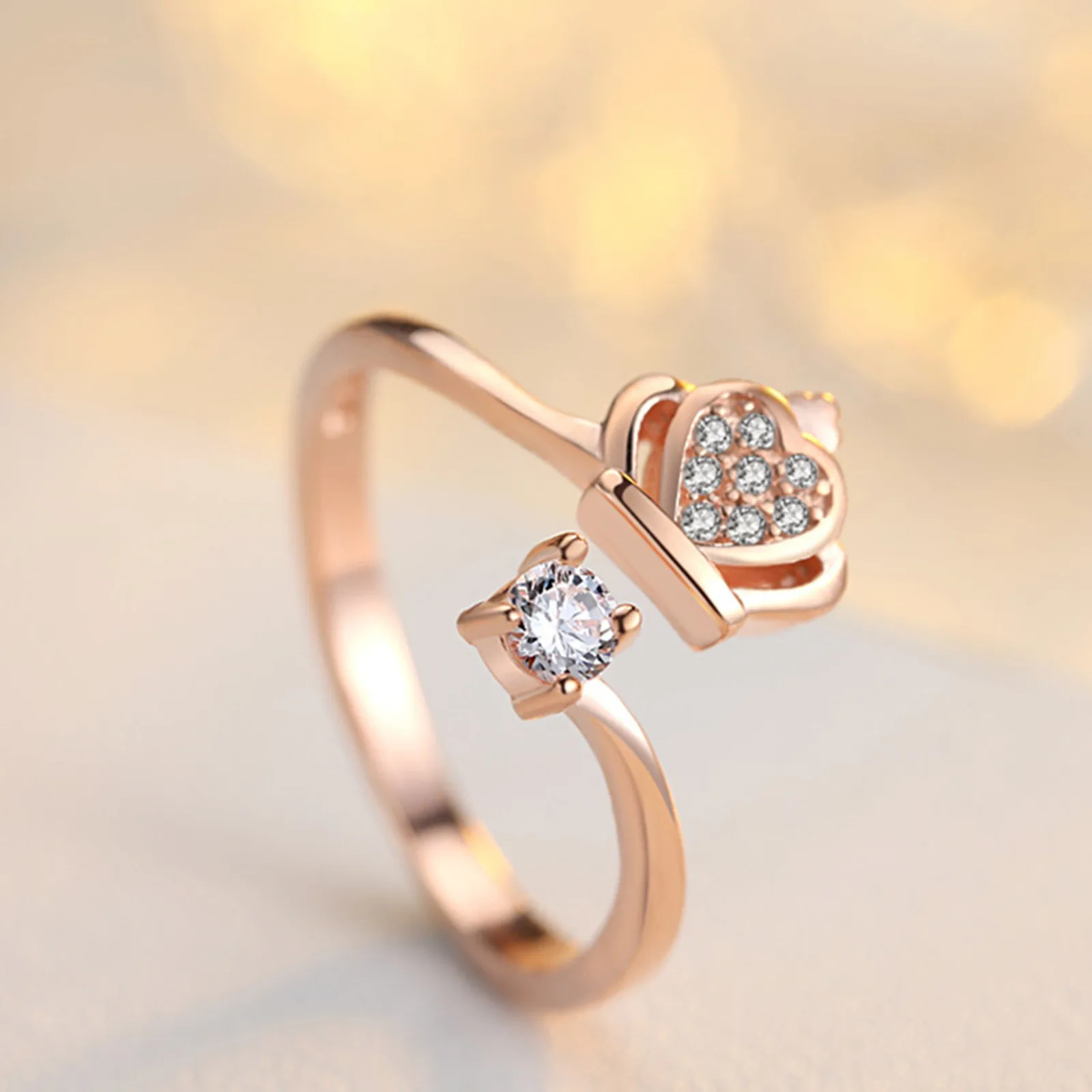 

Alloy Ring Crown Creative Irregular Street Simple Style Open Design Minimalist Ring Wedding Party Geometric Jewelry Кольца R5