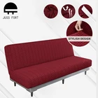 Универсальный Эластичный чехол на диван-кровать, универсальный размер, однотонный, эластичный, защитный чехол для дивана