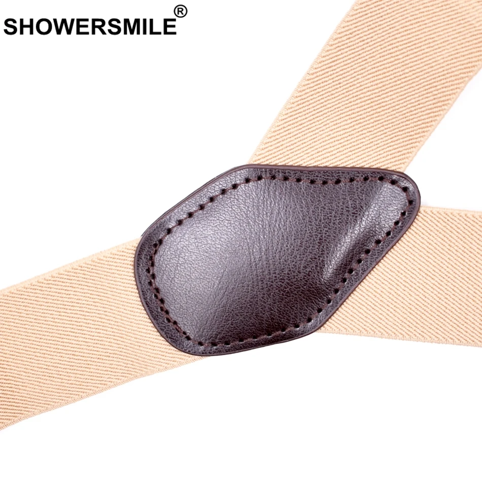 Подтяжки SHOWERSMILE Кнопка подтяжек Y с рисунком ромбиками для мужчин винтажные