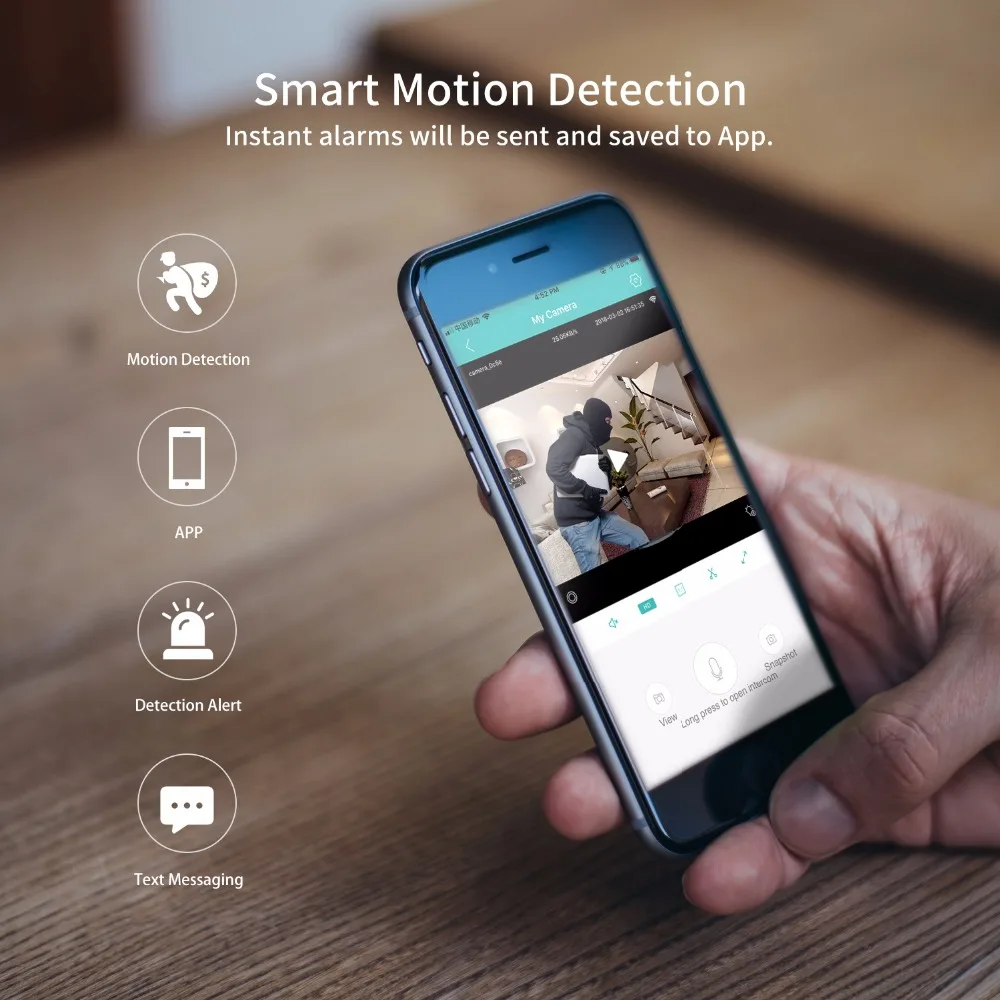 1080P 720P Беспроводная сетевая камера для домашней безопасности IP Wi-Fi CCTV