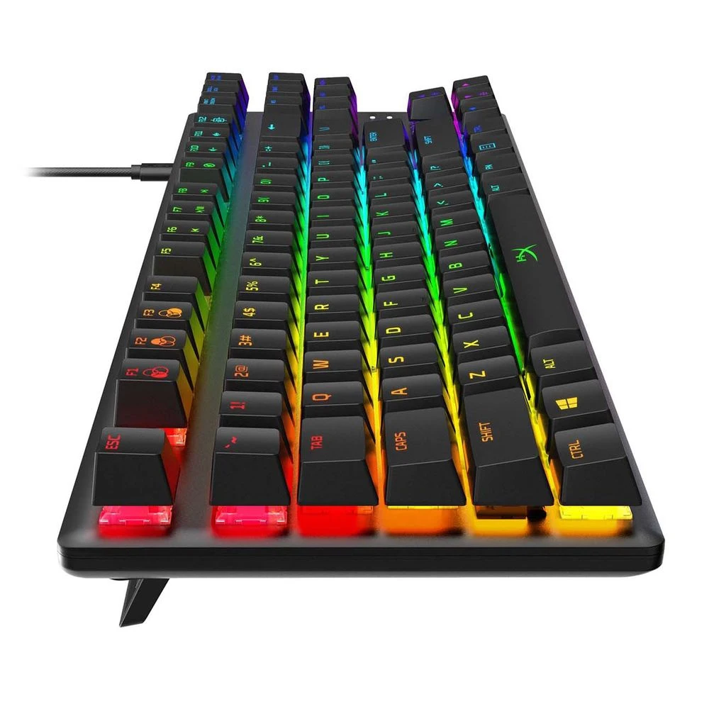 Клавиатура HyperX Origins Core Blue HX-KB7BLX-RU механическая проводная черная 87 клавиш RGB |
